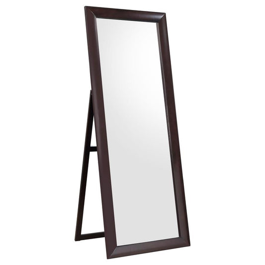 Phoenix - Rectangular Standing Floor Mirror - Black