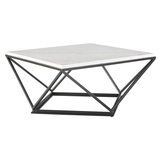 Riko - Square Coffee Table - Black - 36"