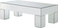 Lainy - Coffee Table - Pearl Silver