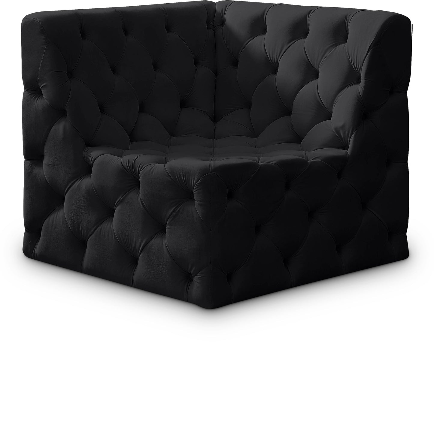 Tuft - Corner Chair - Black
