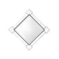 Asbury - Wall Mirror - Mirrored & Chrome