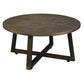 Industrial - 3 Piece Occasional Table Set - Brown