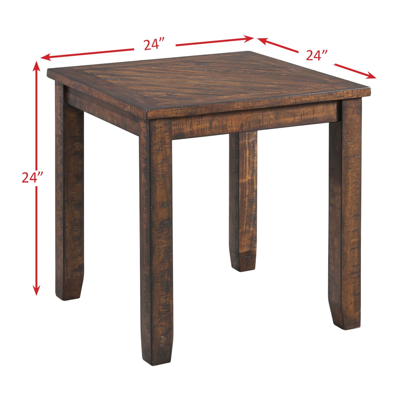 Jax - 3 Table Occasional Set - Dark Walnut