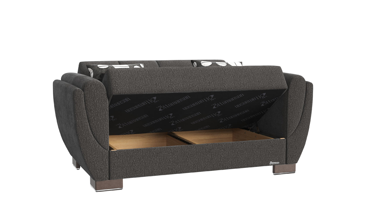 Ottomanson Armada Air - Convertible Loveseat With Storage