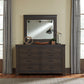 Thornwood Hills - Bookcase Bed, Dresser & Mirror