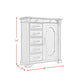 Kings Court - 1 Door And 7 - Drawer Chest - Gray