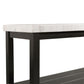 Marcello - With White Top - Sofa Table