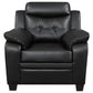 Finley - Tufted Upholstered Chair - Black