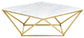 Mason - Coffee Table - Gold