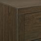 Hendricks - Dresser & Mirror Gray Set - Walnut