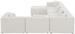 Cube - Modular Sectional 7 Piece - Cream - Fabric