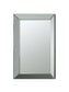 Pinciotti - Rectangular Beveled Wall Mirror - Silver