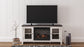 Dorrinson - TV Stand With Fireplace Insert