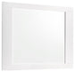 Felicity - Rectangle Dresser Mirror - Glossy White