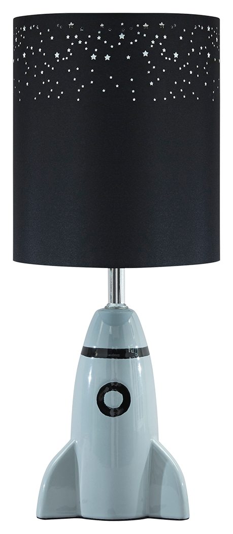 Cale - Gray / Black - Ceramic Table Lamp