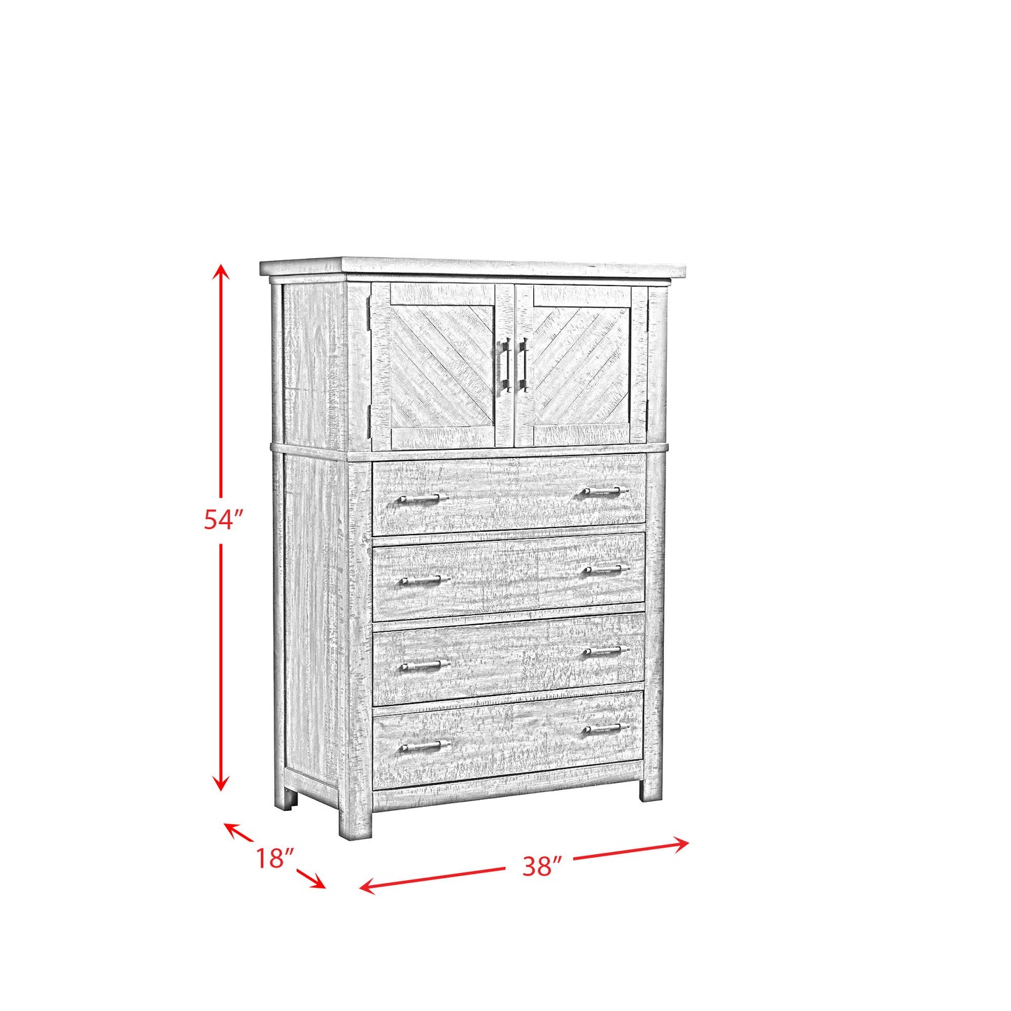 Jax - Platform Storage Bedroom Set
