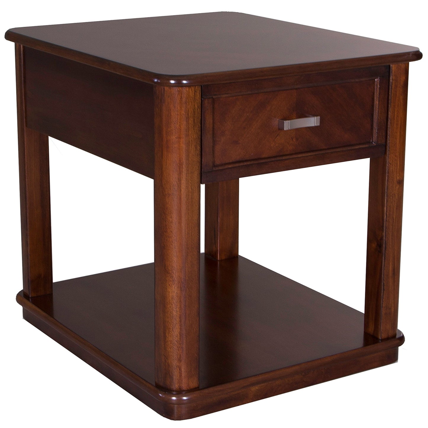 Wallace - 3 Piece Set (1 Cocktail 2 End Tables) - Dark Brown