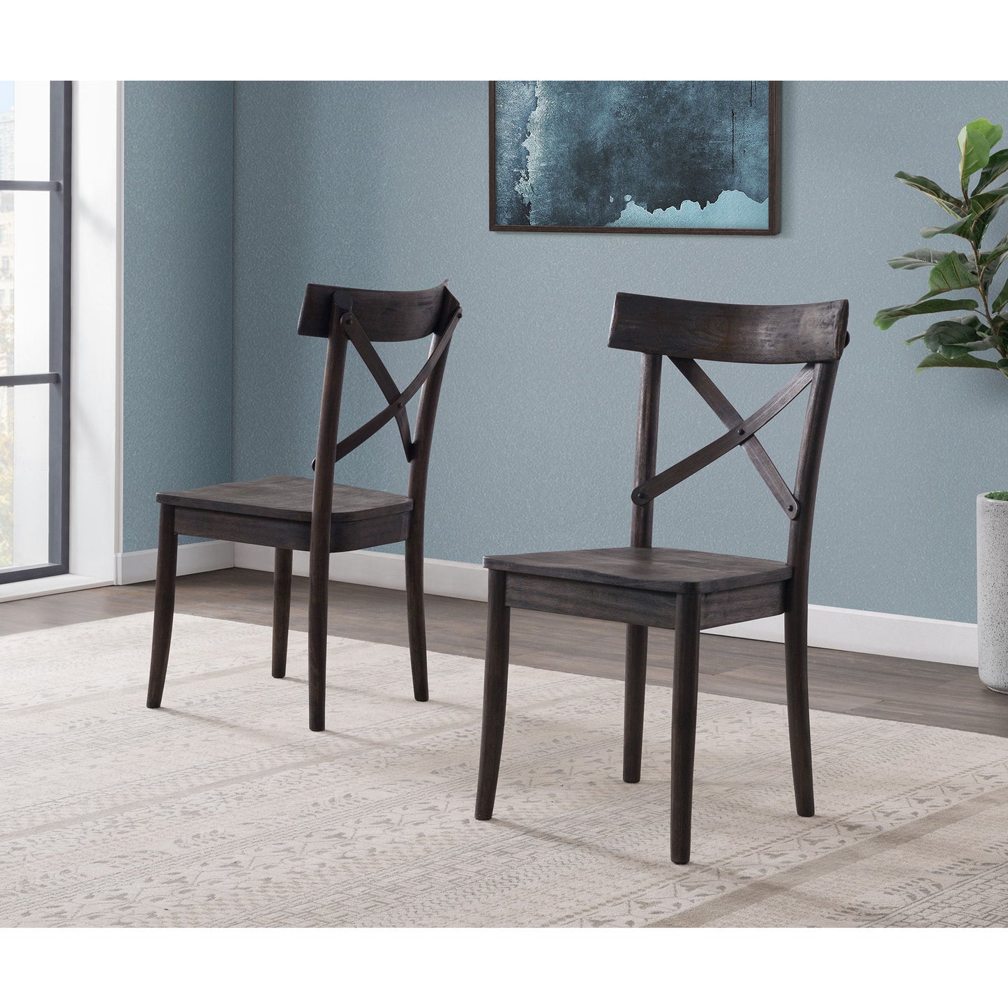 Coronado - Wooden Side Chair (Set of 2) - Dark Brown