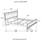 Barzini - Upholstered Panel Bed