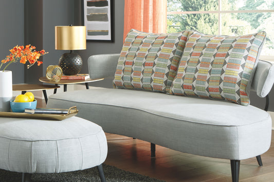 Hollyann - Gray - 2 Pc. - Sofa, Oversized Accent Ottoman