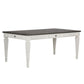 Allyson Park - Rectangular Leg Table - Dark Brown