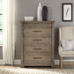 Town & Country - 5 Drawer Chest - Medium Brown