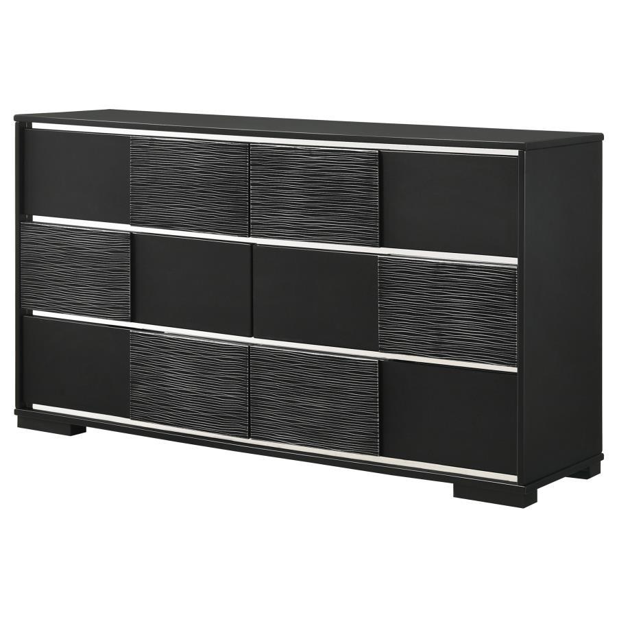 Blacktoft - 6-Drawer Dresser - Black