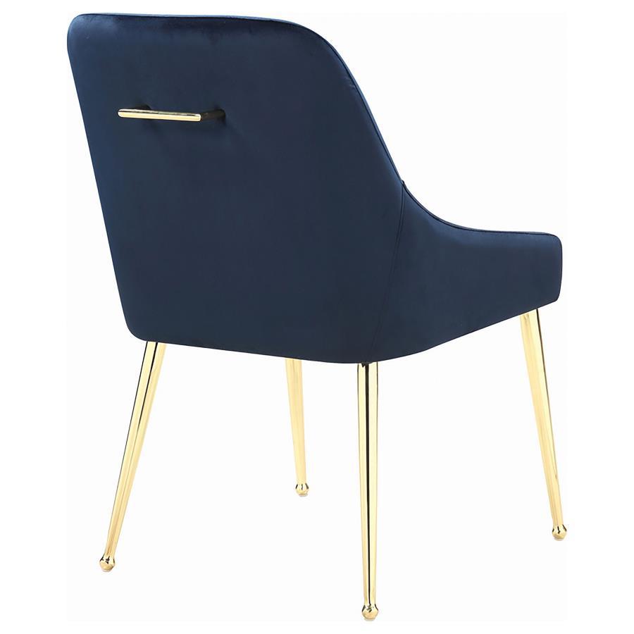 Mayette - Side Chairs (Set of 2) - Dark Ink Blue