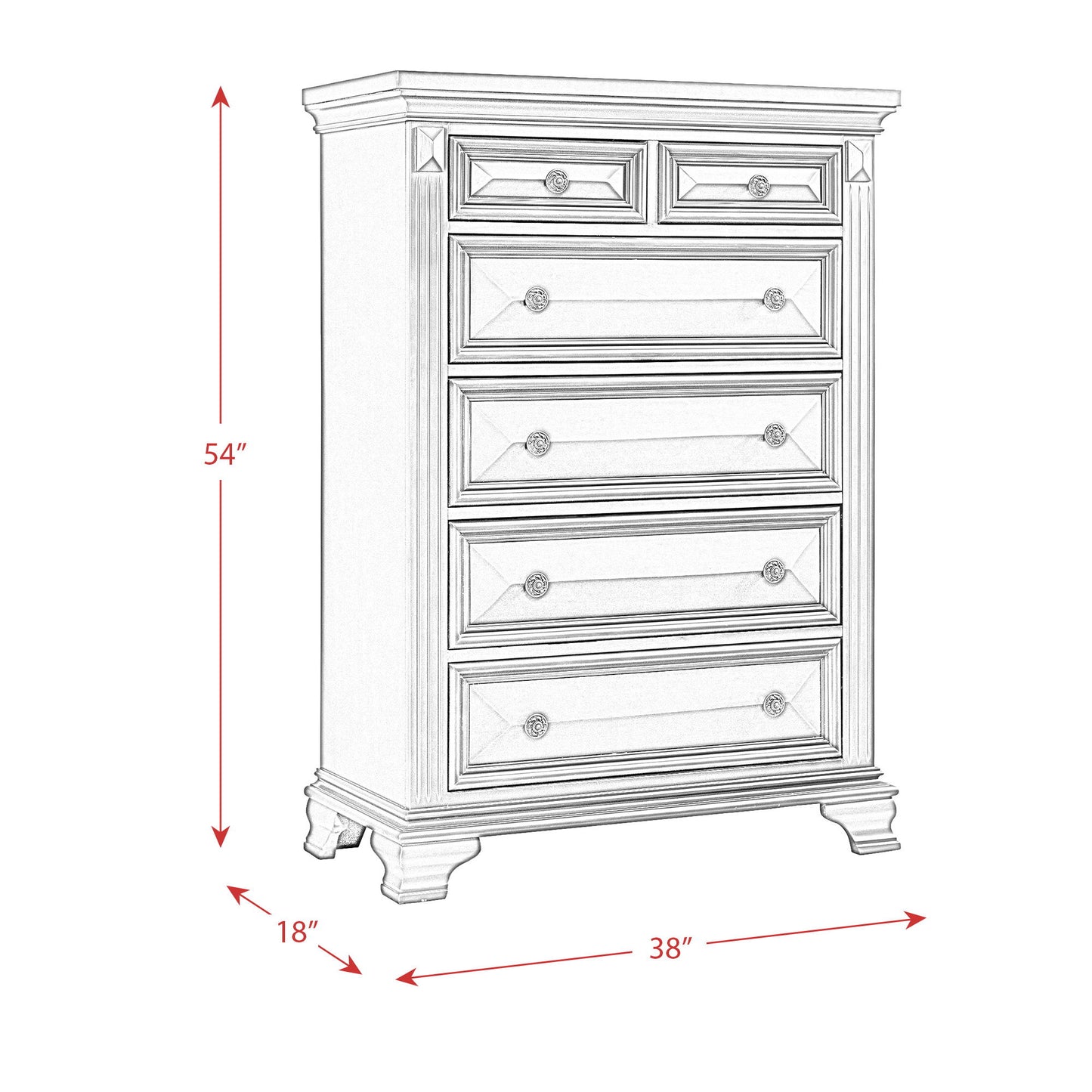 Twenty Nine - 6-Drawer Dresser