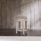 Farmhouse Reimagined - Console Swivel Stool - White