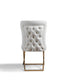 Ottomanson Royal - Dining Chair (Set of 2) - White & Gold