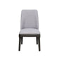 Madan - Side Chair (Set of 2) - Light Gray Linen & Gray Oak