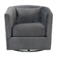 Stanton - Swivel Chair With Nails