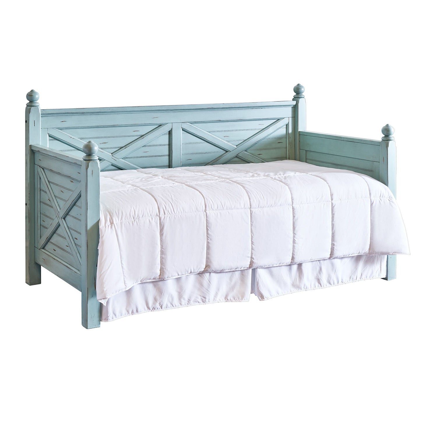 Woodhaven - Twin Daybed - Distressed Blue