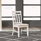 Summerville - Slat Back Side Chair - White