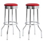 Theodore - Upholstered Top Bar Stools (Set of 2)