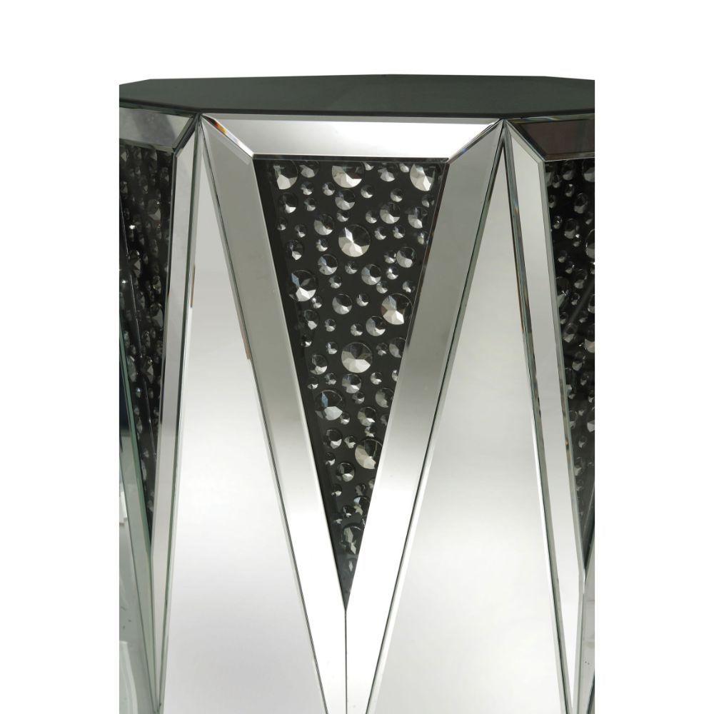 Noor - Coffee Table - Mirrored & Faux Gemstones