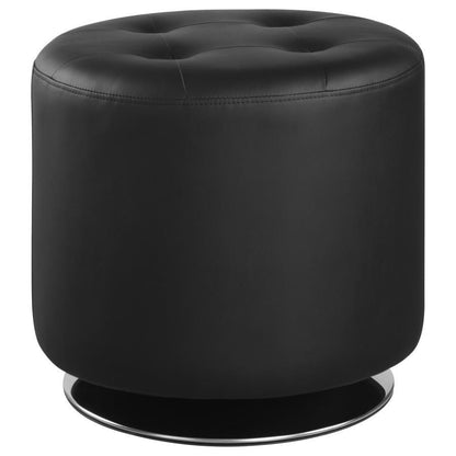 Bowman - Round Upholstered Ottoman