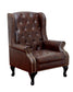 Vaugh - Accent Chair - Rustic Brown