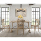 Callista - Folding Top 5 Piece Dining Set-Table And Four Chairs - Beach