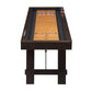 Titus - Shuffleboard Table - Brown - 108"
