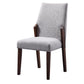 Benoit - Side Chair (Set of 2) - Fabric & Brown
