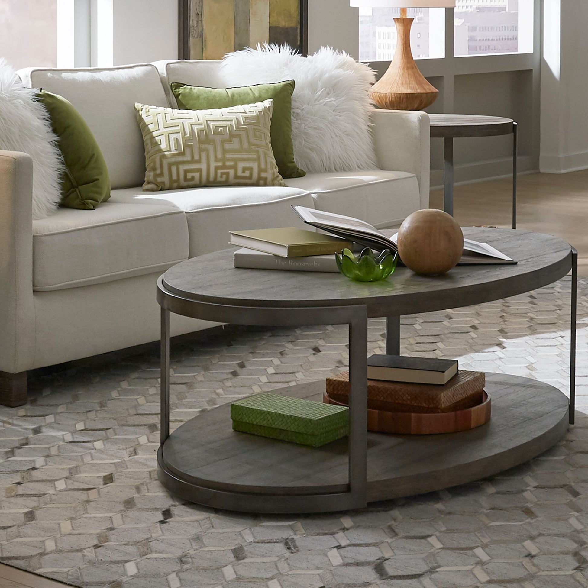 Oval Tail Table 2 End Tables