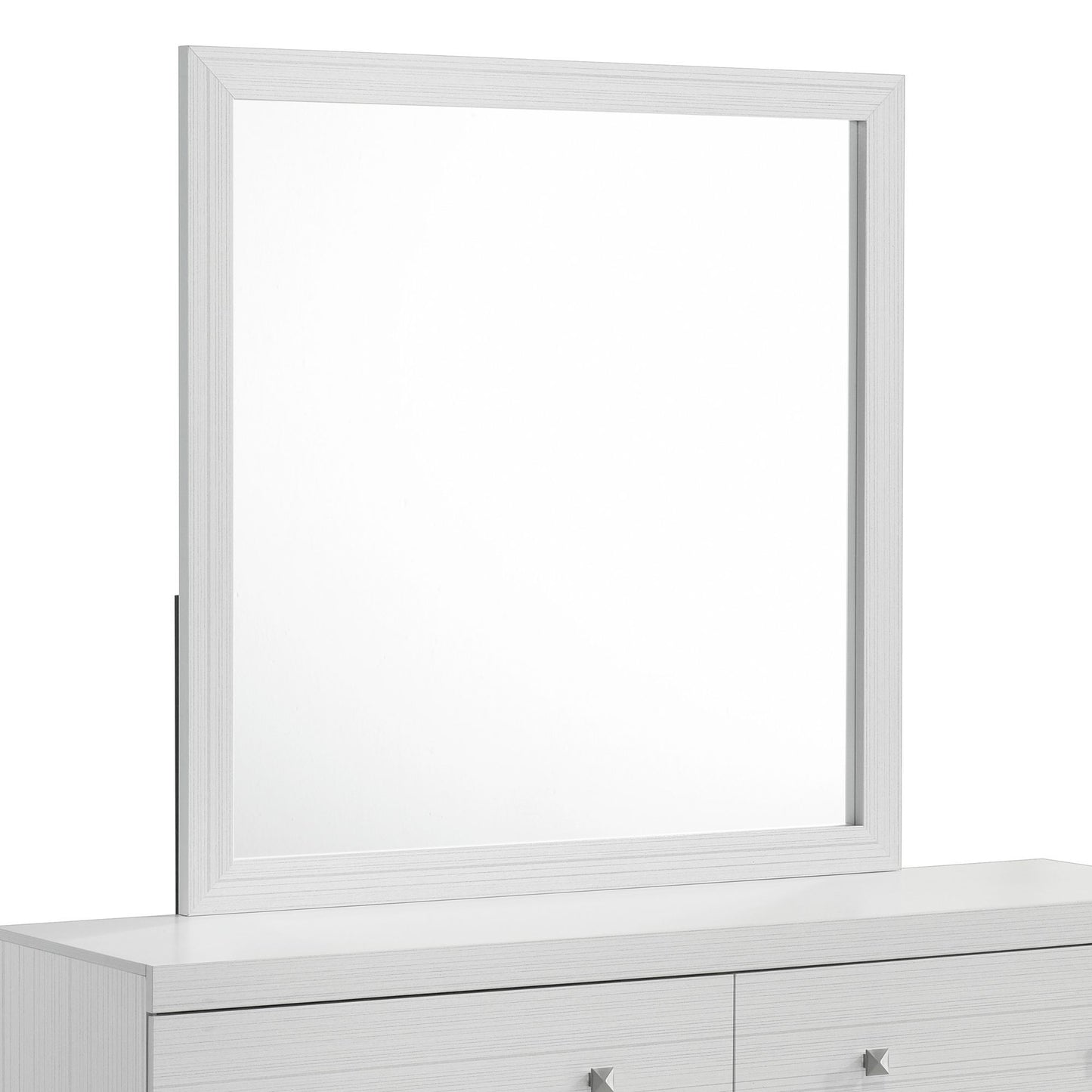 Belinda - Dresser and Mirror - White