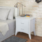 Babb - Accent Table - White