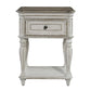 Magnolia Manor - Leg Nightstand - White