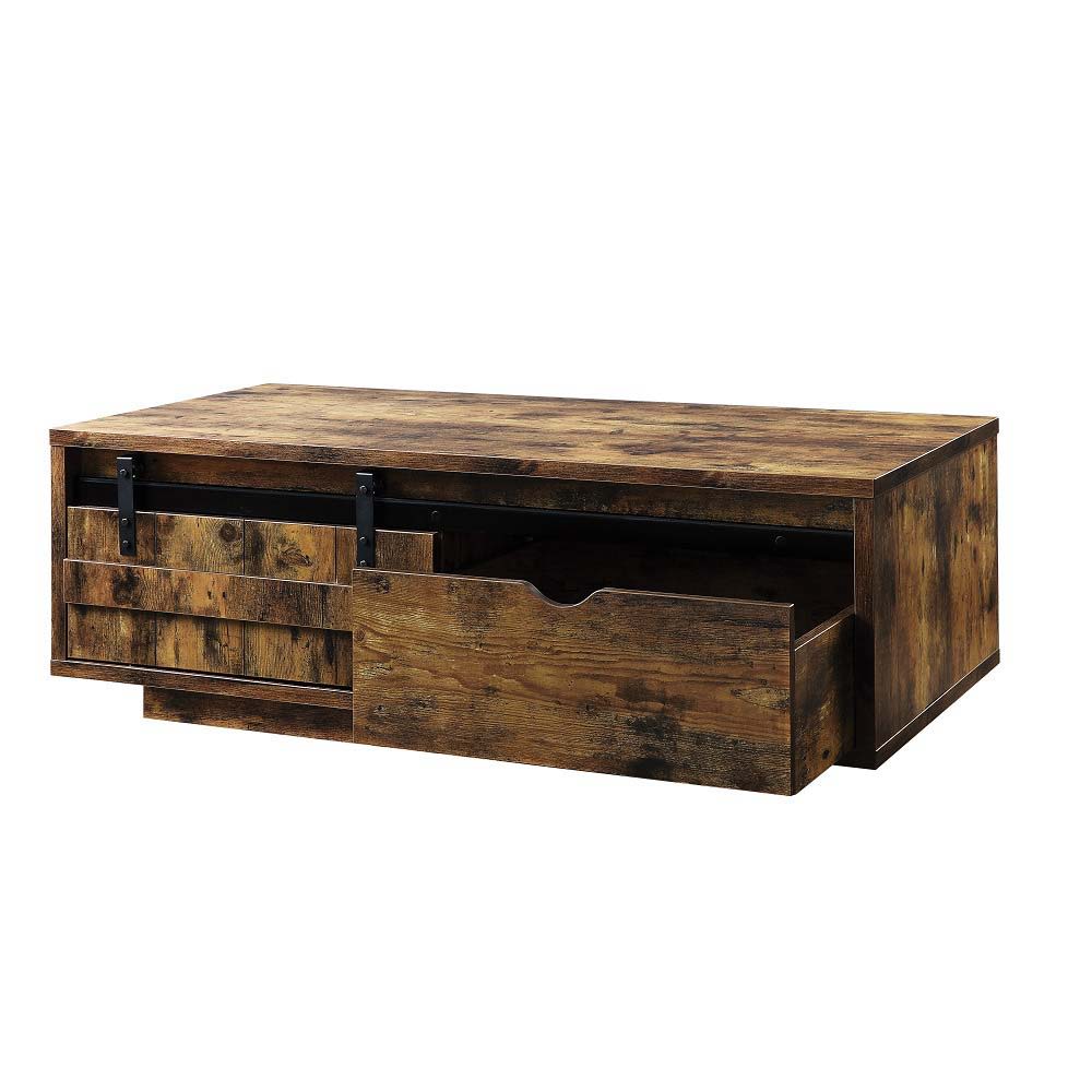 Bellarosa - Coffee Table - Rustic Oak Finish