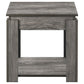 Donal - 3 Piece Occasional Set With Open Shelves - Weathered Gray