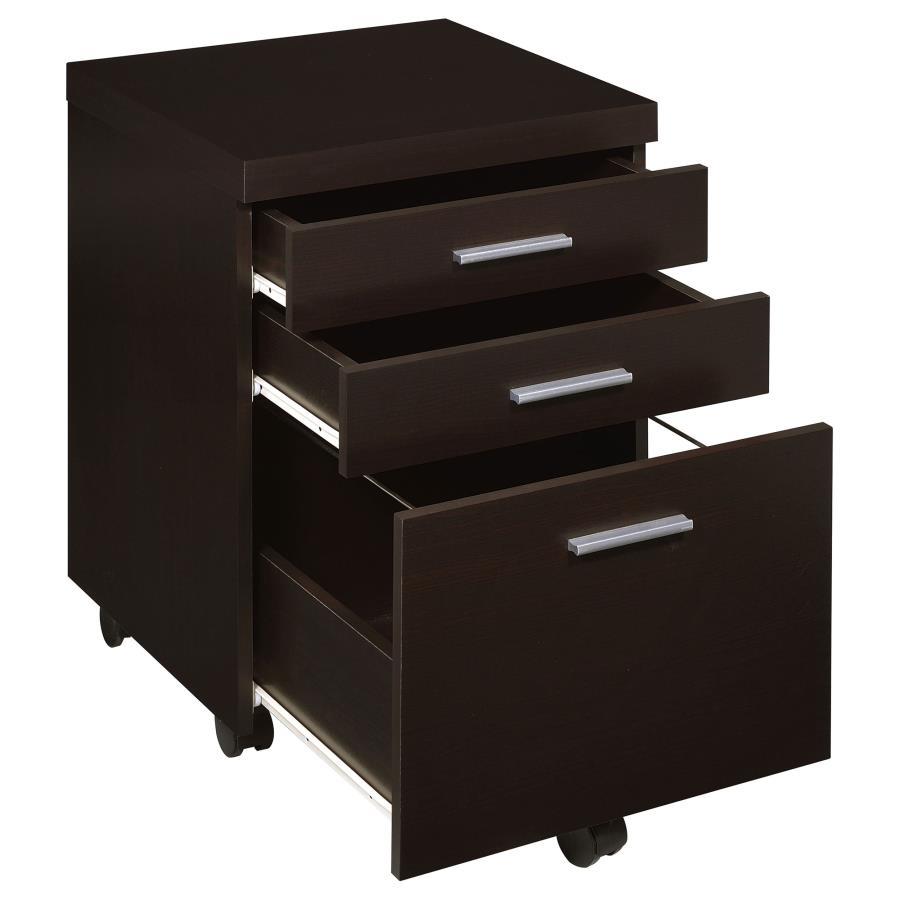 Skylar - 3-drawer Mobile File Cabinet