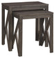 Emerdale - Gray - Accent Table Set (Set of 2)